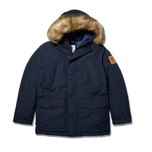 timberland men's scar ridge parka jacket navy